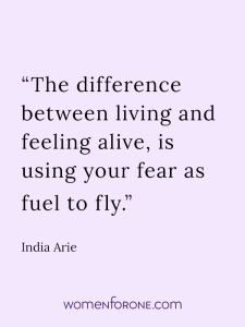 Fear to fuel quote